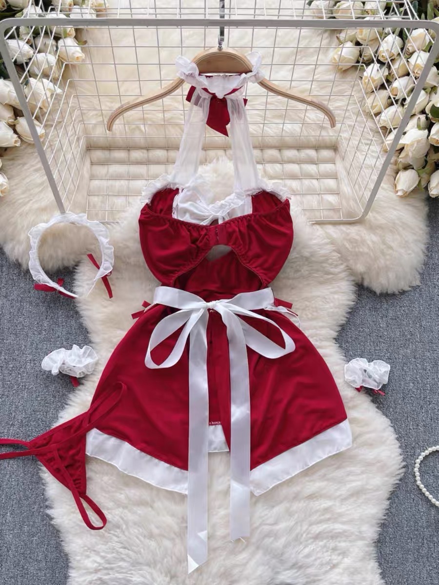 Just want you sexy Christmas maid set SE111 images
